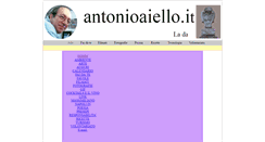 Desktop Screenshot of antonioaiello.it