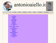 Tablet Screenshot of antonioaiello.it